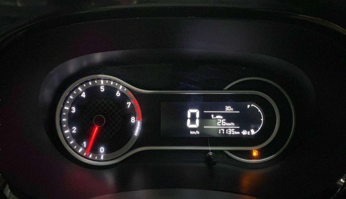2021 Hyundai AURA SX 1.2 (O), Petrol, Manual, 17,132 km, Odometer Image