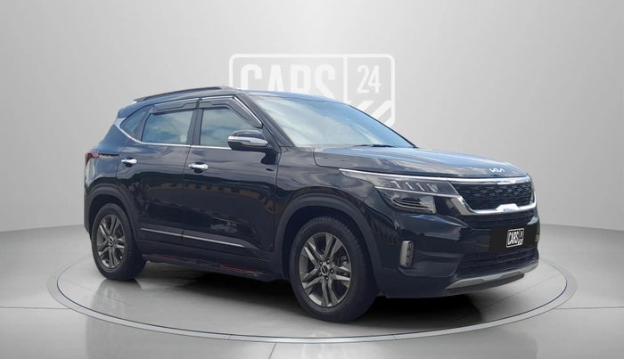 2022 KIA SELTOS HTX 1.5 PETROL, Petrol, Manual, 17,396 km, Right Front Diagonal