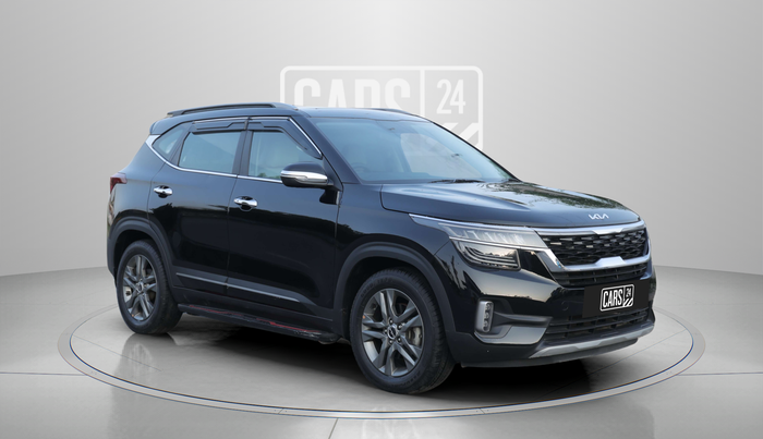 2022 KIA SELTOS HTX 1.5 PETROL, Petrol, Manual, 17,396 km, Right Front Diagonal