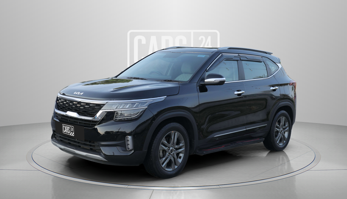2022 KIA SELTOS HTX 1.5 PETROL, Petrol, Manual, 17,396 km, Left Front Diagonal