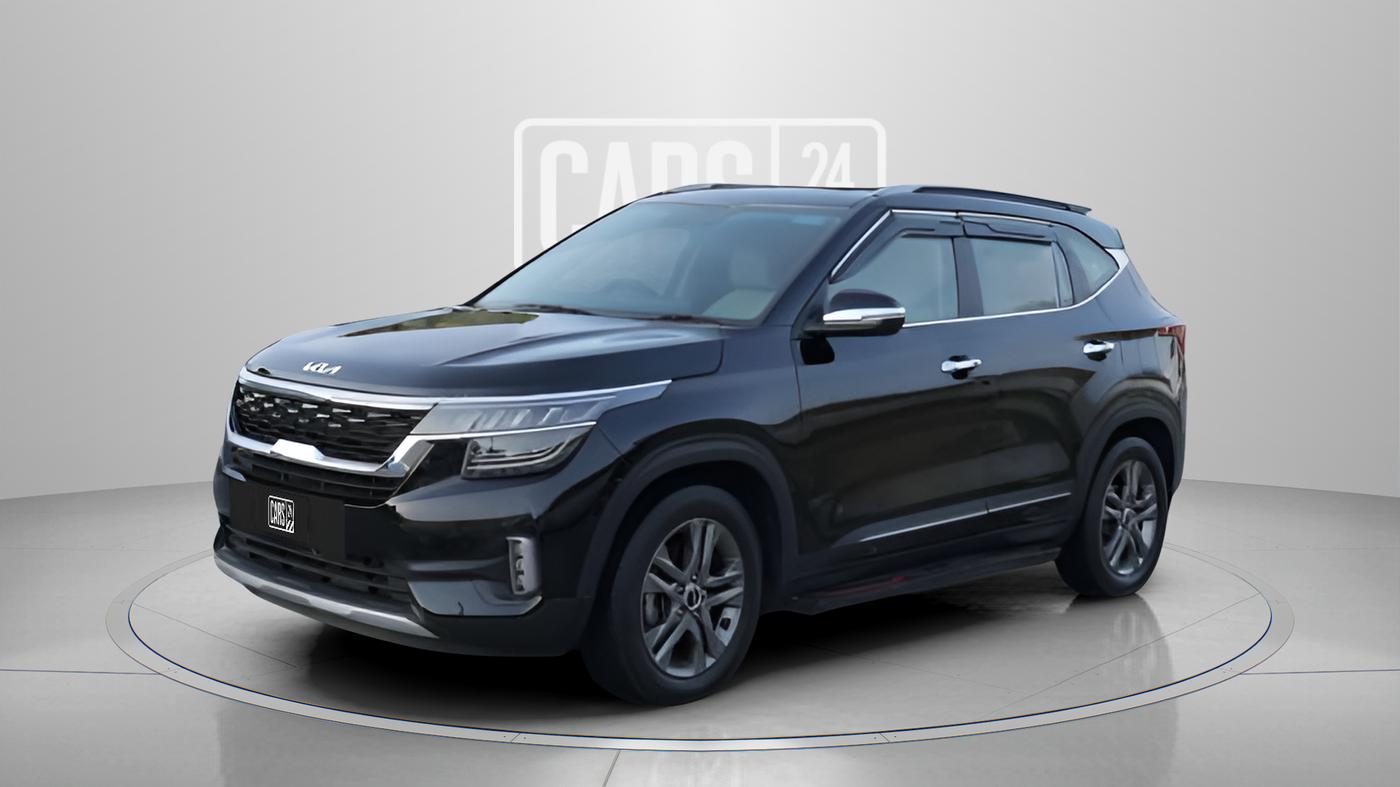 2022 KIA SELTOS HTX 1.5 PETROL, Petrol, Manual, 17,396 km, Left Front Diagonal