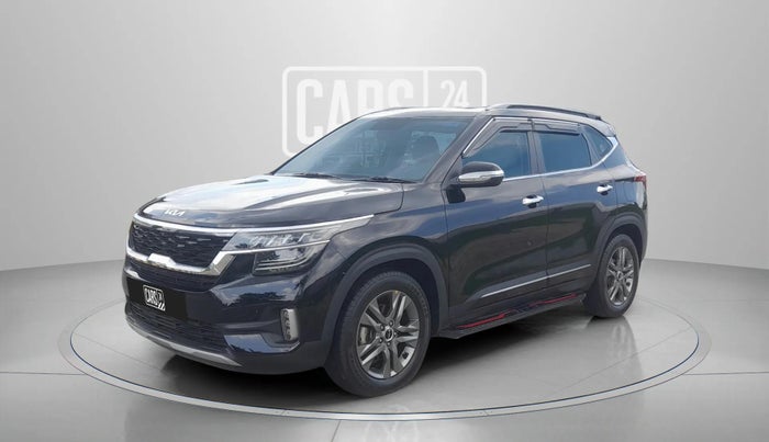 2022 KIA SELTOS HTX 1.5 PETROL, Petrol, Manual, 17,396 km, Left Front Diagonal