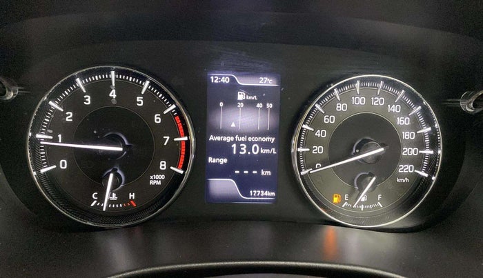 2022 Maruti Baleno ALPHA PETROL 1.2, Petrol, Manual, 17,730 km, Odometer Image