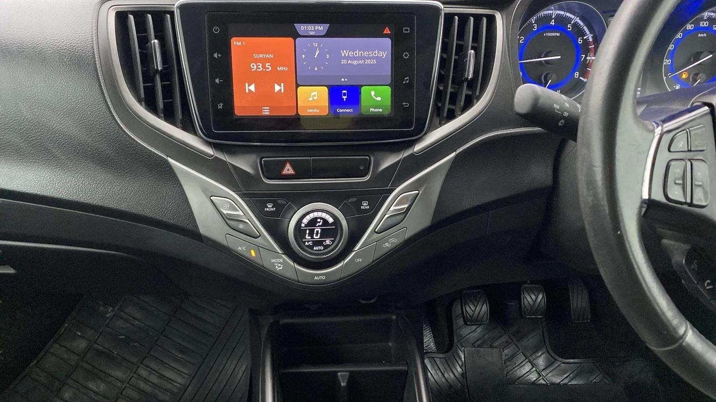 2019 Maruti Baleno ALPHA PETROL 1.2, Petrol, Manual, 91,662 km, Air Conditioner
