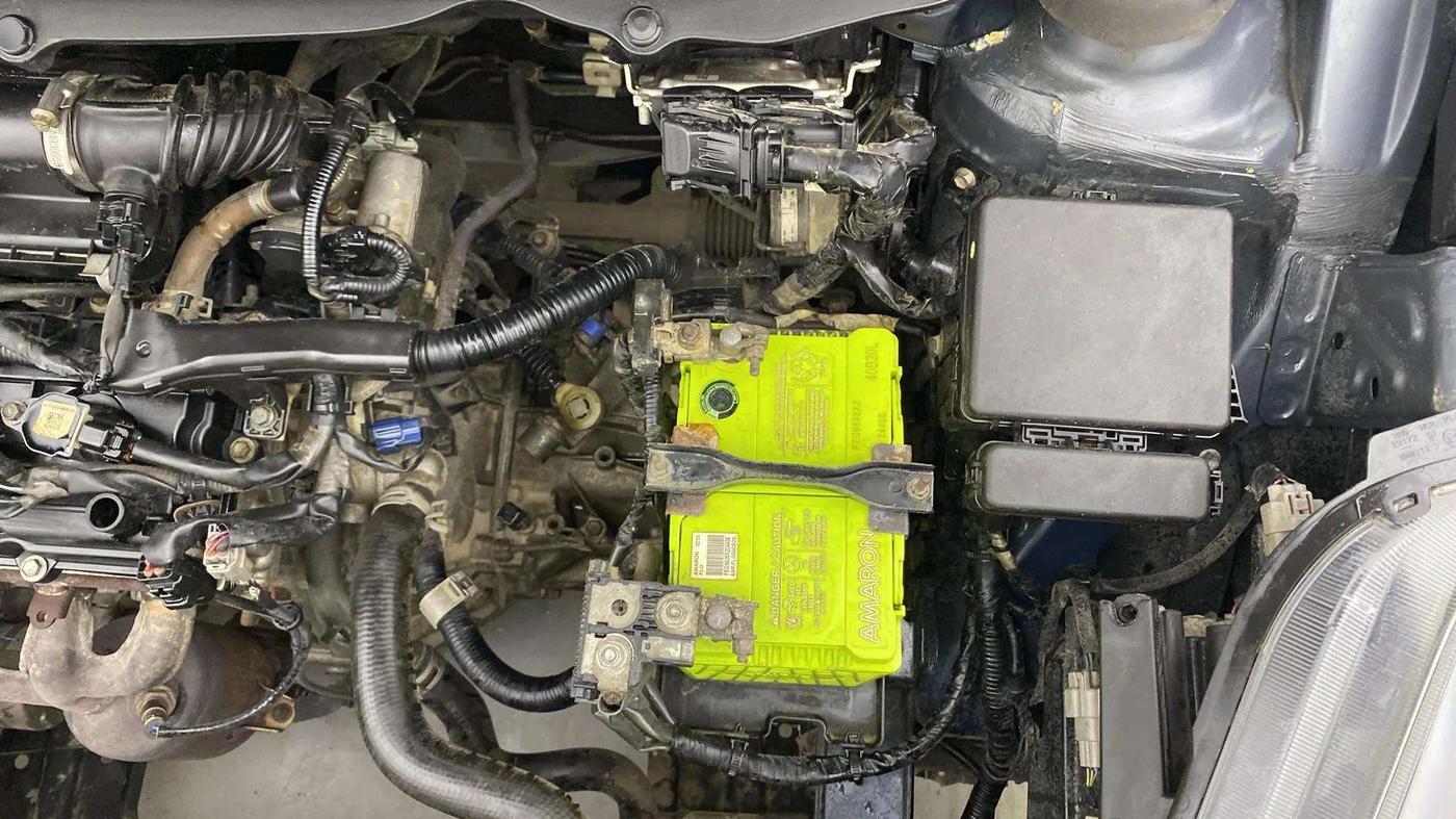 2019 Maruti Baleno ALPHA PETROL 1.2, Petrol, Manual, 91,662 km, Engine View - Left