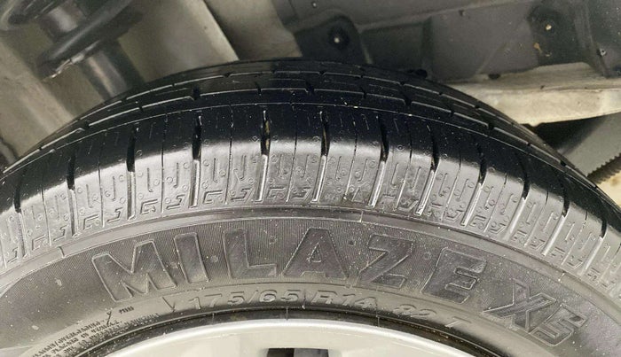 2022 Tata TIGOR XZ PLUS CNG, CNG, Manual, 74,393 km, Right Rear Tyre Tread