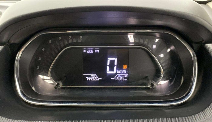 2022 Tata TIGOR XZ PLUS CNG, CNG, Manual, 74,393 km, Odometer Image