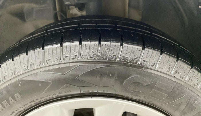 2022 Tata TIGOR XZ PLUS CNG, CNG, Manual, 74,393 km, Left Front Tyre Tread