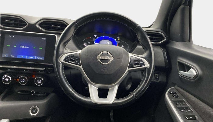 2021 Nissan MAGNITE XV PREMIUM TURBO CVT, Petrol, Automatic, 47,464 km, Steering Wheel Close Up