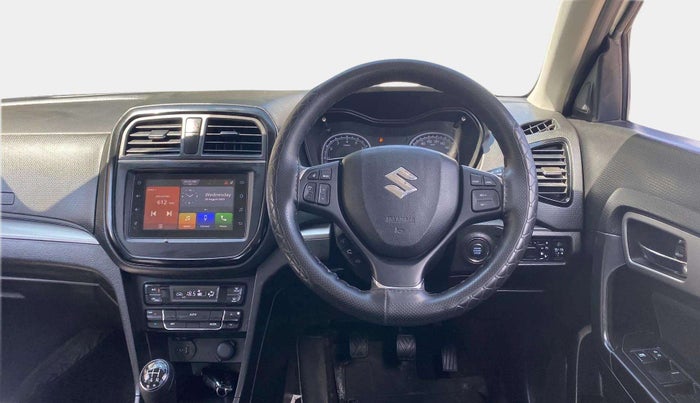2021 Maruti Vitara Brezza ZXI, Petrol, Manual, 26,110 km, Steering Wheel Close Up