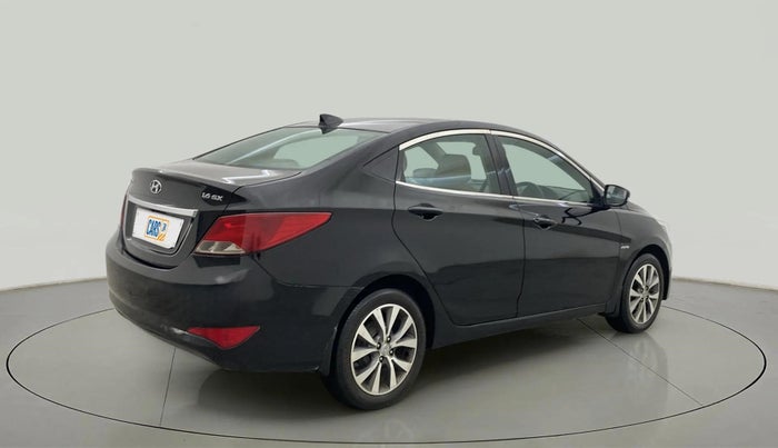 2017 Hyundai Verna 1.6 VTVT SX AT, Petrol, Automatic, 74,184 km, Right Back Diagonal