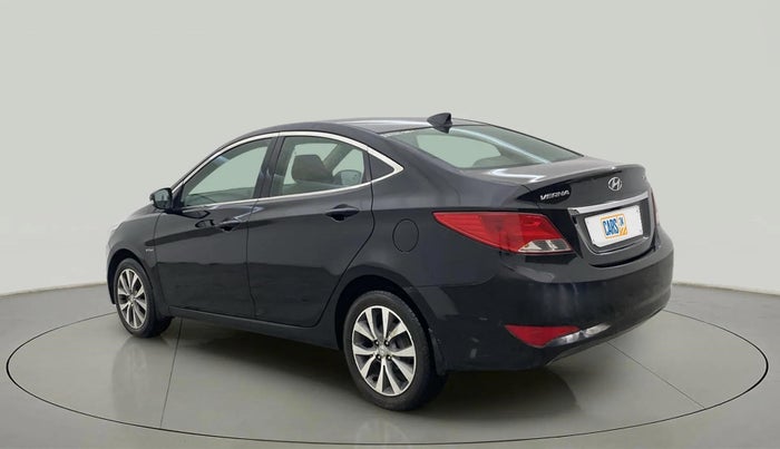 2017 Hyundai Verna 1.6 VTVT SX AT, Petrol, Automatic, 74,184 km, Left Back Diagonal