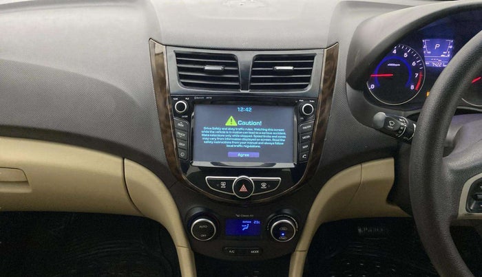 2017 Hyundai Verna 1.6 VTVT SX AT, Petrol, Automatic, 74,184 km, Air Conditioner