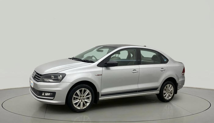 2017 Volkswagen Vento HIGHLINE PETROL AT, Petrol, Automatic, 61,985 km, Left Front Diagonal