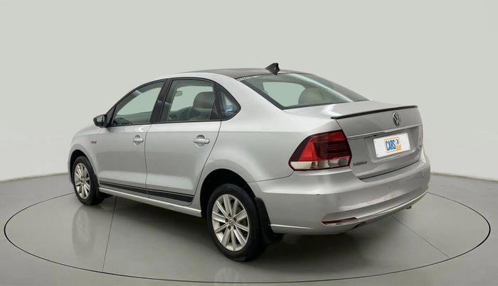 2017 Volkswagen Vento HIGHLINE PETROL AT, Petrol, Automatic, 61,985 km, Left Back Diagonal