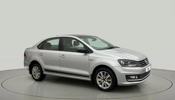 2017 Volkswagen Vento HIGHLINE PETROL AT, Petrol, Automatic, 61,985 km, Right Front Diagonal