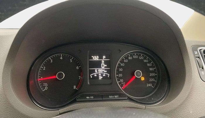 2017 Volkswagen Vento HIGHLINE PETROL AT, Petrol, Automatic, 61,985 km, Odometer Image