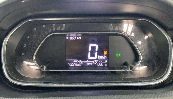 2022 Tata Tiago XZ PETROL, Petrol, Manual, 43,500 km, Odometer Image
