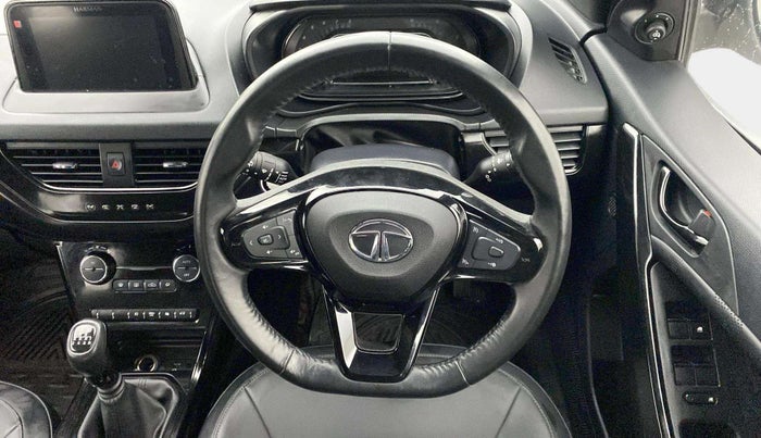 2021 Tata NEXON XZ PLUS (O) PETROL DARK EDITION, Petrol, Manual, 13,344 km, Steering Wheel Close Up