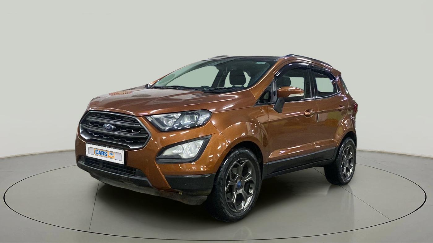 2018 Ford Ecosport TITANIUM 1.5L SPORTS(SUNROOF) DIESEL, Diesel, Manual, 80,843 km, Left Front Diagonal