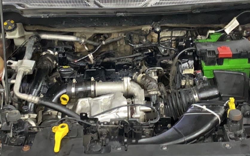 2018 Ford Ecosport TITANIUM 1.5L SPORTS(SUNROOF) DIESEL, Diesel, Manual, 80,843 km, Engine View
