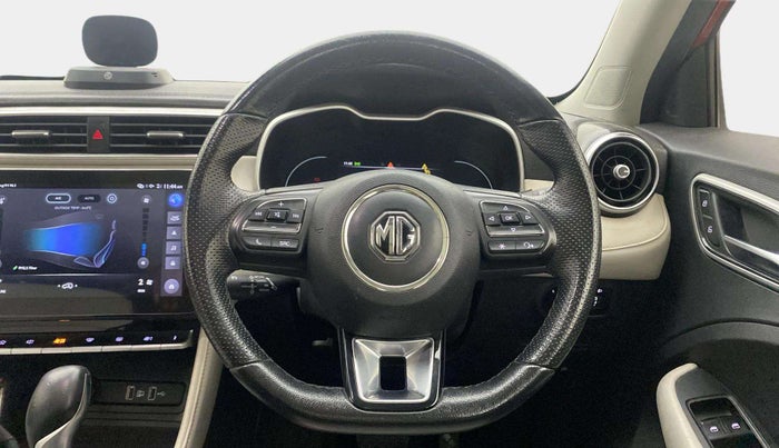 2022 MG ASTOR SHARP 1.5 CVT, Petrol, Automatic, 62,709 km, Steering Wheel Close Up