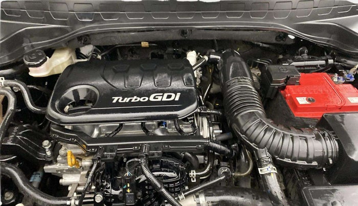 2021 KIA SONET HTX PLUS 1.0 IMT, Petrol, Manual, 52,405 km, Engine View
