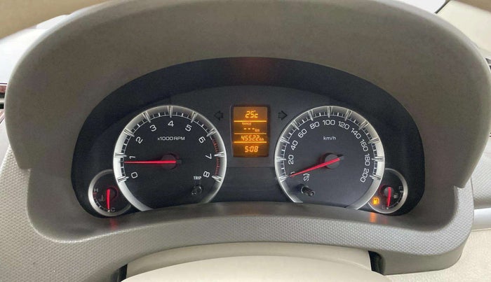 2017 Maruti Ertiga ZXI+, Petrol, Manual, 45,488 km, Odometer Image
