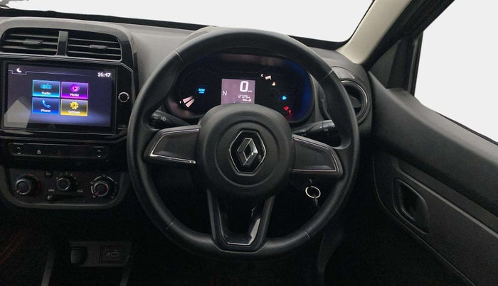 2022 Renault Kwid RXT 1.0 AMT, Petrol, Automatic, 12,707 km, Steering Wheel Close Up