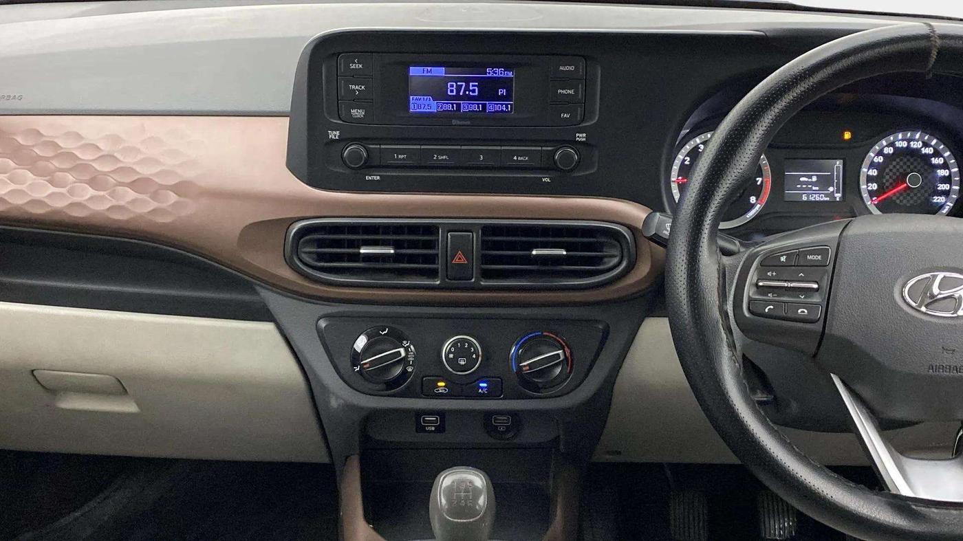 2021 Hyundai AURA S 1.2, Petrol, Manual, 61,214 km, Air Conditioner