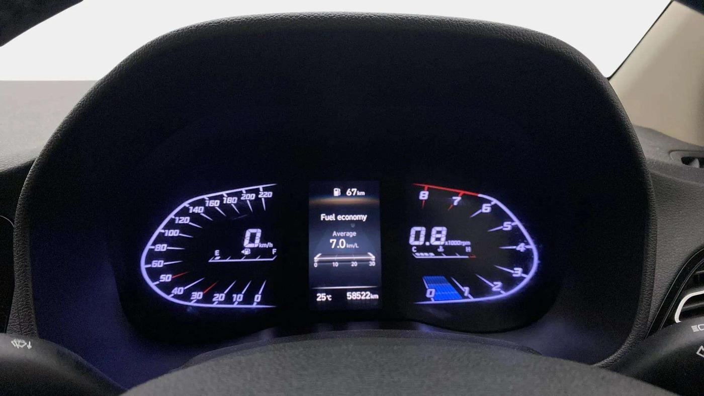 2021 Hyundai Verna SX (O)1.5 VTVT, Petrol, Manual, 58,536 km, Odometer Image