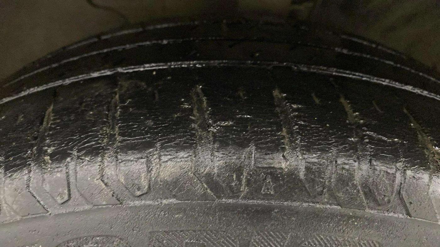 2021 Hyundai Verna SX (O)1.5 VTVT, Petrol, Manual, 58,536 km, Left Front Tyre Tread