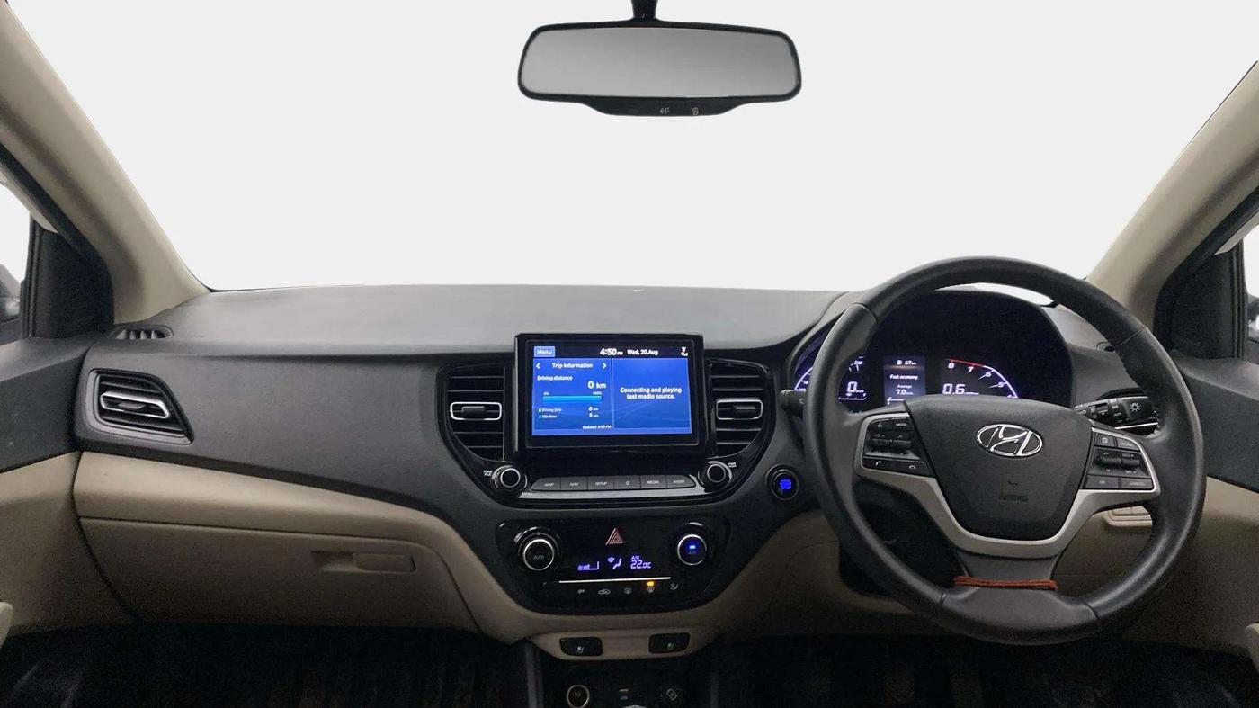 2021 Hyundai Verna SX (O)1.5 VTVT, Petrol, Manual, 58,536 km, Dashboard