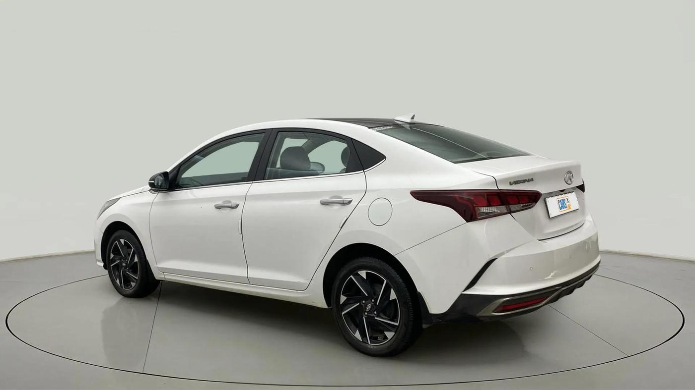 2021 Hyundai Verna SX (O)1.5 VTVT, Petrol, Manual, 58,536 km, Left Back Diagonal