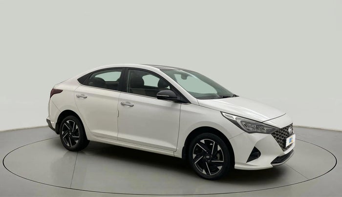2021 Hyundai Verna SX (O)1.5 VTVT, Petrol, Manual, 58,494 km, Right Front Diagonal