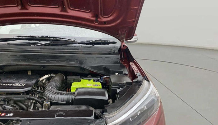 2021 KIA SONET HTX 1.0 IMT, Petrol, Manual, 38,181 km, Engine View - Left