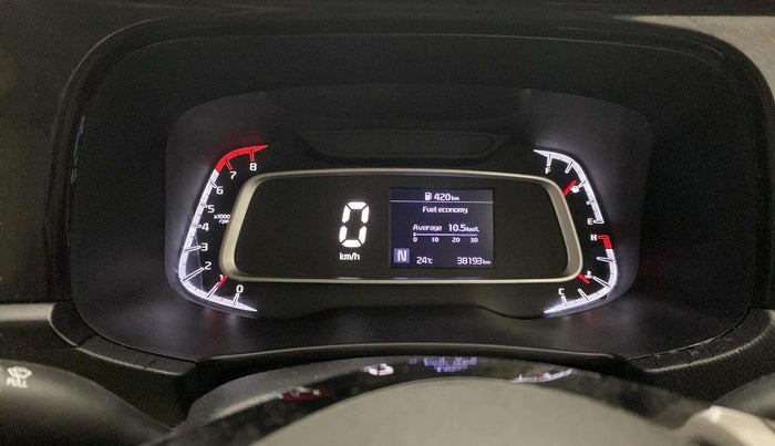 2021 KIA SONET HTX 1.0 IMT, Petrol, Manual, 38,181 km, Odometer Image