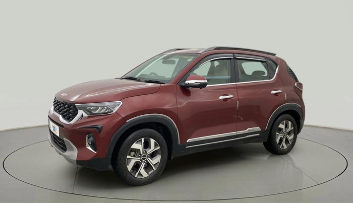 2021 KIA SONET HTX 1.0 IMT, Petrol, Manual, 38,181 km, Left Front Diagonal