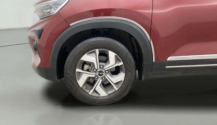 2021 KIA SONET HTX 1.0 IMT, Petrol, Manual, 38,181 km, Left Front Wheel