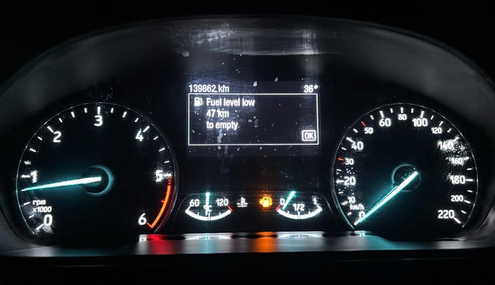 2020 Ford Ecosport TITANIUM 1.5L DIESEL, Diesel, Manual, 1,39,858 km, Odometer Image