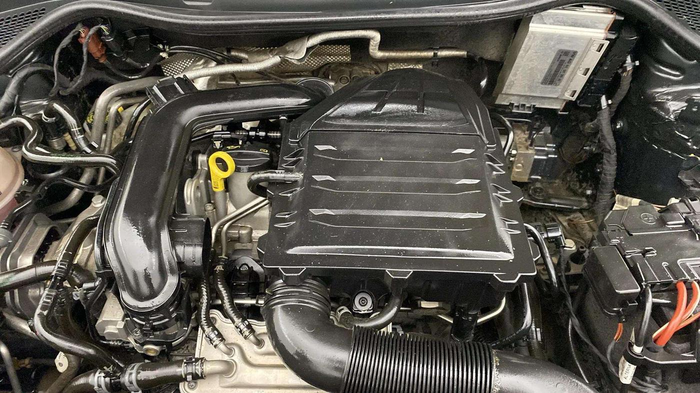 2020 Skoda Rapid STYLE TSI, Petrol, Manual, 68,062 km, Engine View