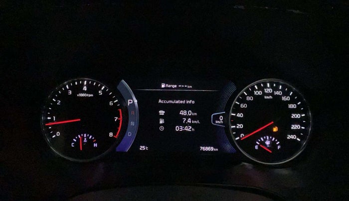2021 KIA SELTOS GTX PLUS DCT 1.4 PETROL, Petrol, Automatic, 76,833 km, Odometer Image