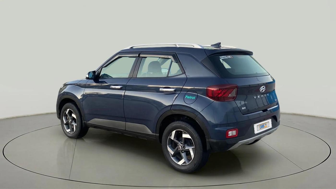 2021 Hyundai VENUE SX 1.0 TURBO IMT, Petrol, Manual, 97,732 km, Left Back Diagonal