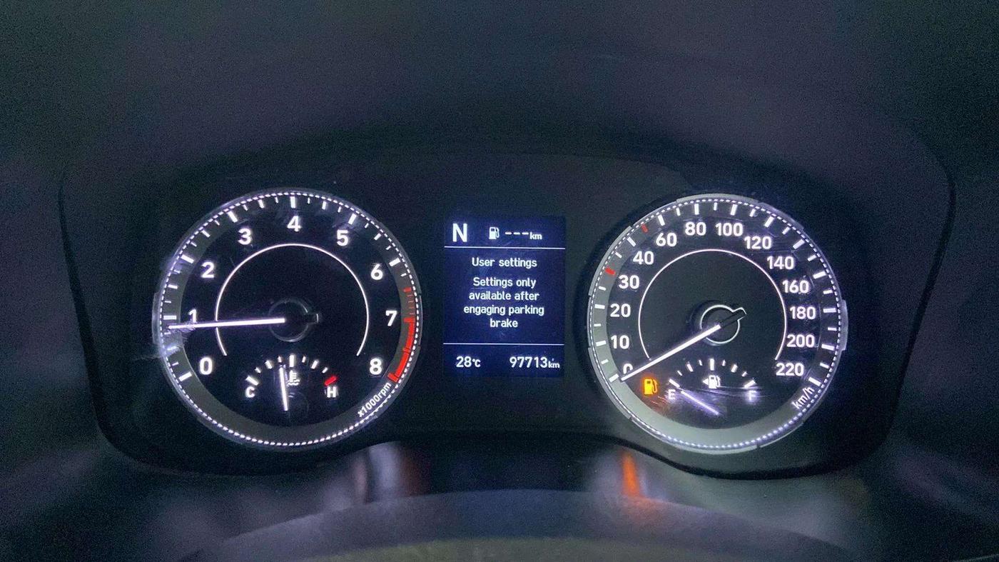 2021 Hyundai VENUE SX 1.0 TURBO IMT, Petrol, Manual, 97,732 km, Odometer Image
