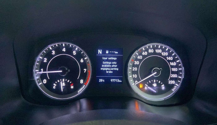 2021 Hyundai VENUE SX 1.0 TURBO IMT, Petrol, Manual, 97,692 km, Odometer Image