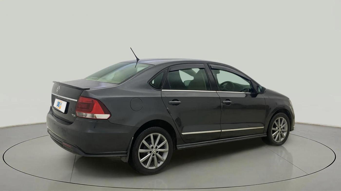 2021 Volkswagen Vento HIGHLINE PLUS 1.0L TSI AT, Petrol, Automatic, 17,398 km, Right Back Diagonal