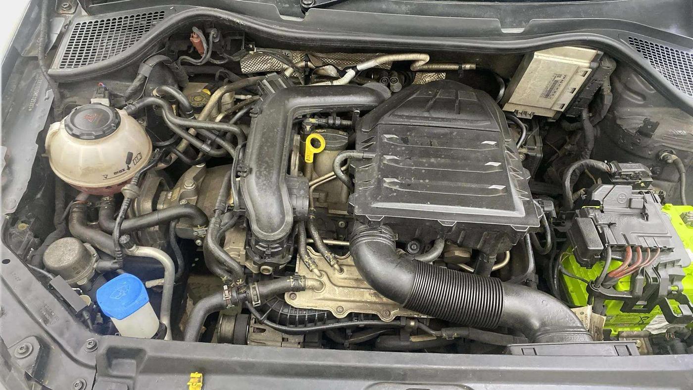 2021 Volkswagen Vento HIGHLINE PLUS 1.0L TSI AT, Petrol, Automatic, 17,398 km, Engine View - Right