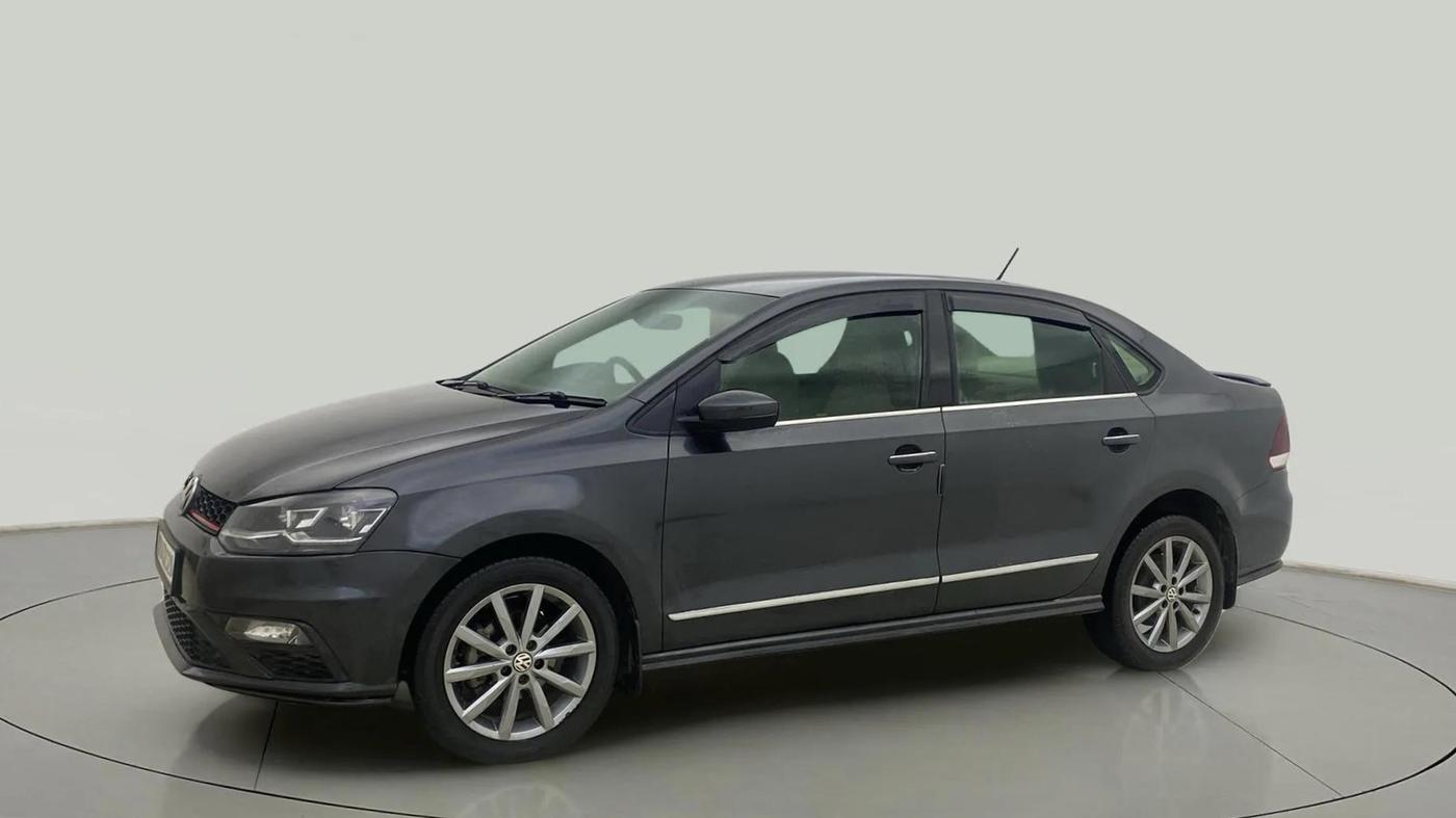 2021 Volkswagen Vento HIGHLINE PLUS 1.0L TSI AT, Petrol, Automatic, 17,398 km, Left Front Diagonal
