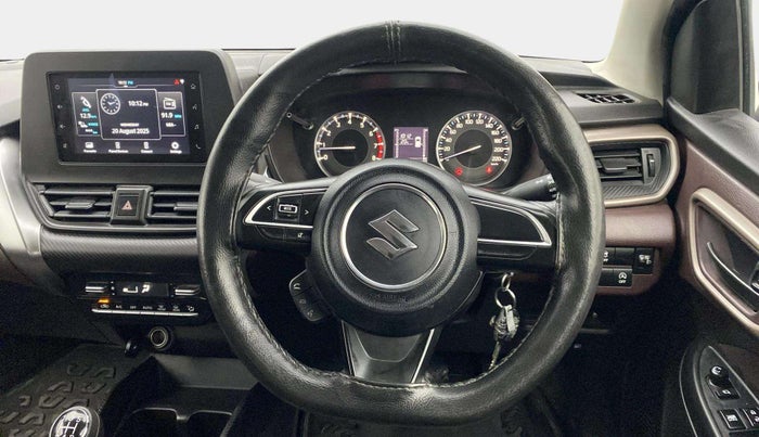 2023 Maruti FRONX DELTA PLUS 1.2MT, Petrol, Manual, 50,494 km, Steering Wheel Close Up