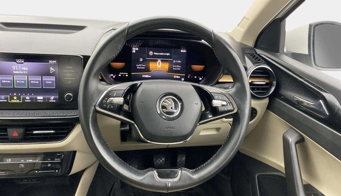 2022 Skoda SLAVIA STYLE 1.5L TSI MT, Petrol, Manual, 51,054 km, Steering Wheel Close Up